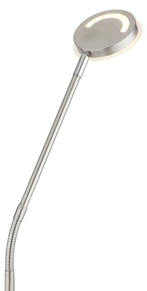 Globo 58504SN - LED Stm dotyková stojací lampa SILVIO LED/6,5W/230V matný chrom