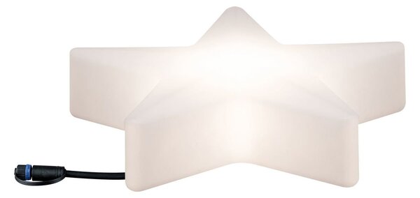 P 5022 Plug & Shine set LED světelný objekt strom + hvězda IP67 3000K 2,8W bílá - PAULMANN