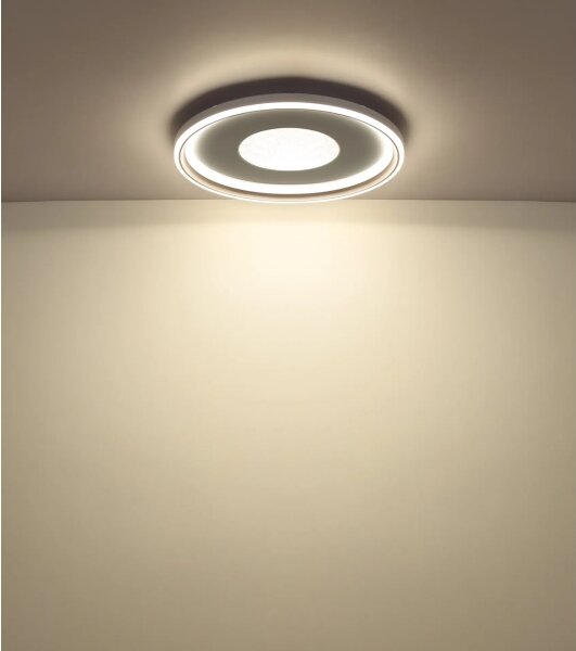 Globo 48558-60 - LED Stm stropní svítidlo EILA LED/60W/230V pr. 59 cm béžová+DO
