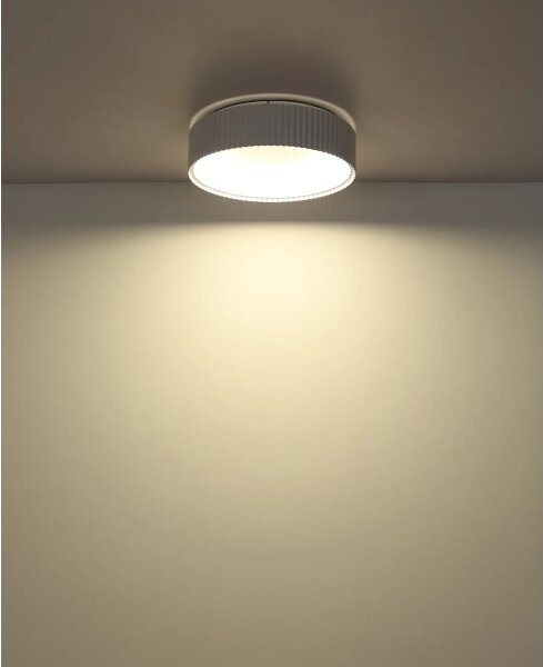Globo 15924DW -LED Str svítidlo KEMP LED/45W/230V 2700/4000/6000K pr. 46 cm bílá