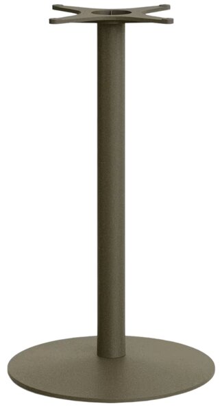 Zelený cementový barový stůl Kave Home Esilda 70 cm