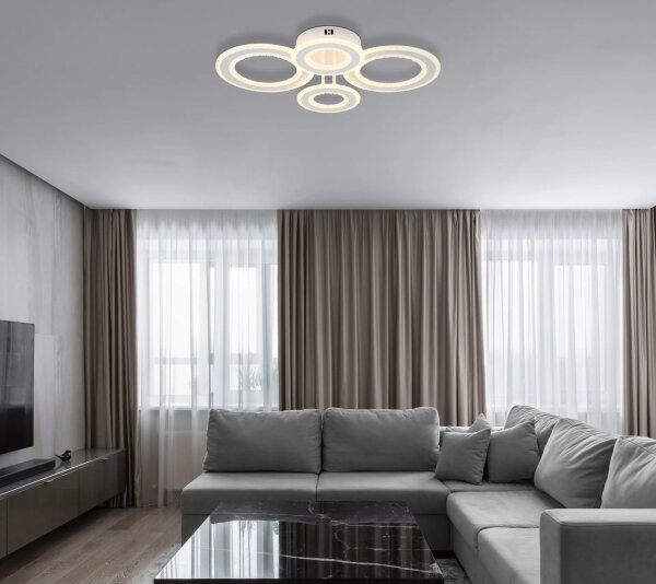 Globo 67372-54 - LED Stropní svítidlo ANTHONY LED/54W/230V 59x42 cm