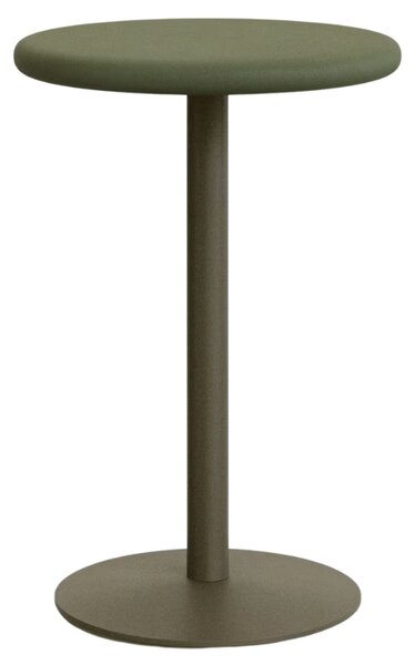 Zelený cementový barový stůl Kave Home Esilda 70 cm