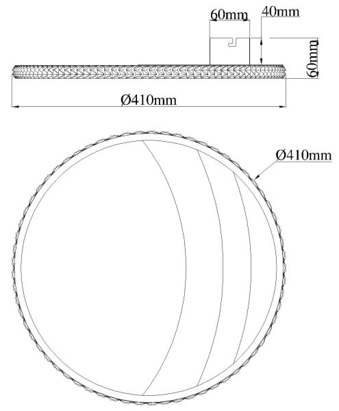 Globo 48493-24 - LED Stropní svítidlo CONSTANCE LED/24W/230V pr. 41 cm zlatá