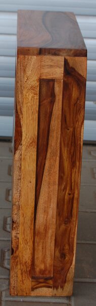 Nástěnná skříňka do koupelny Nela 40x60x15 z indického masivu palisandr