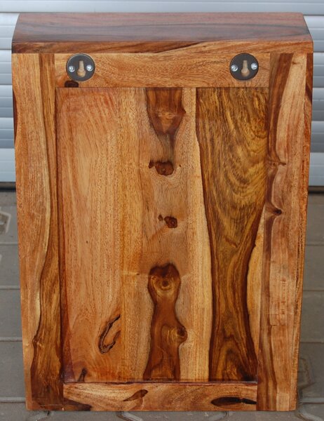 Nástěnná skříňka do koupelny Nela 40x60x15 z indického masivu palisandr