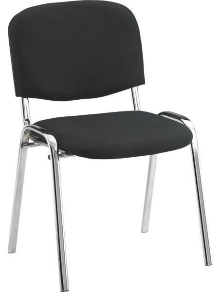 ŽIDLE S PODRUČKAMI, železo, drilich, černá Boxxx - Jídelní židle