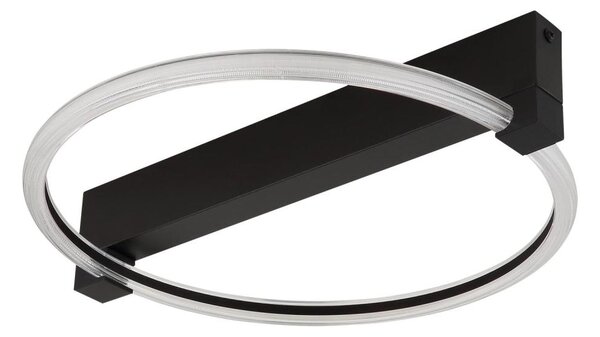 Globo 48050DS - LED Stropní svítidlo FLETCHER LED/15W/230V 41,5x38 cm černá