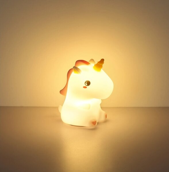 Globo 2873-LED RGBW Stm nab dět noční sv UNICORN LED/1,5W/5V 1200 mAh jednorožec