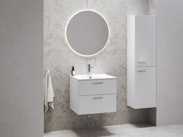 Ravak Chrome skříňka 39x29x150 cm boční závěsná bílá X000000543