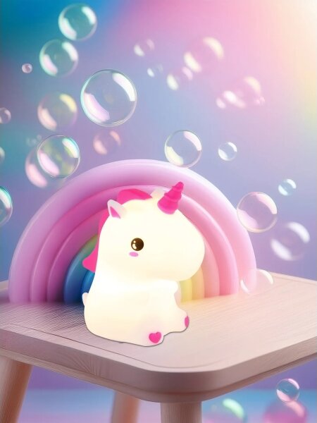 Globo 2873-LED RGBW Stm nab dět noční sv UNICORN LED/1,5W/5V 1200 mAh jednorožec