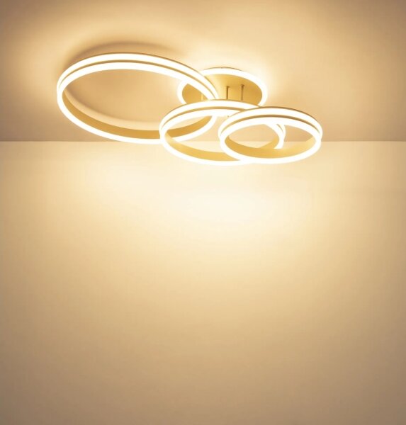 Globo 67260-72SA - LED Stm stropní svítidlo RUBIO LED/72W/230V 3000K 79,5x50 cm