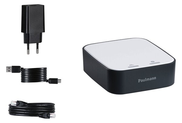 P 5182 Startovací sada Smart Home smik Gateway + 3x LED Modul vestavné svítidlo RGBW - PAULMANN