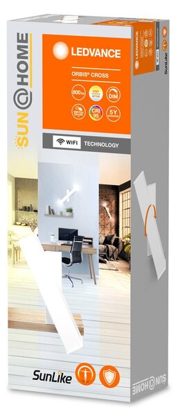 Chytré Wifi LED světlo ORBIS Cross, nastavitelná bílá
