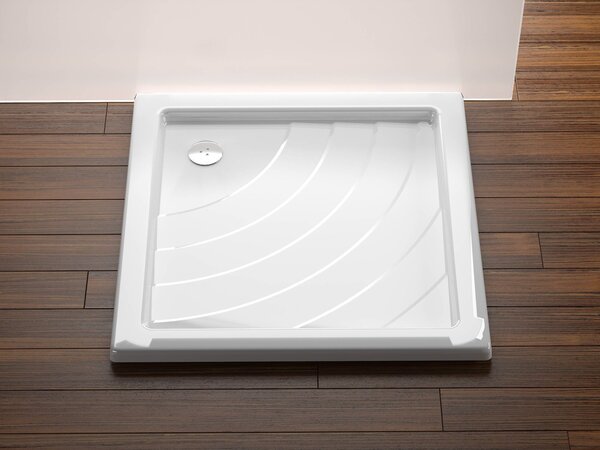 Ravak Angela čtvercová sprchová vanička 80x80 cm bílá A014401220