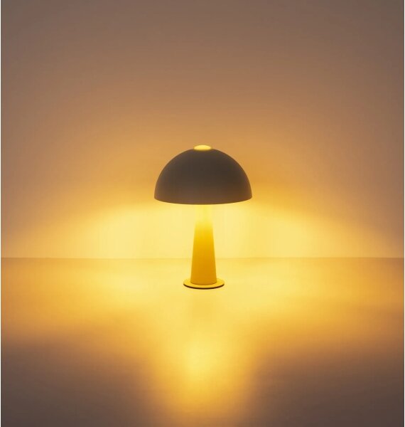 Globo 50670122 - Stolní lampa JULIA 1xE14/25W/230V béžová