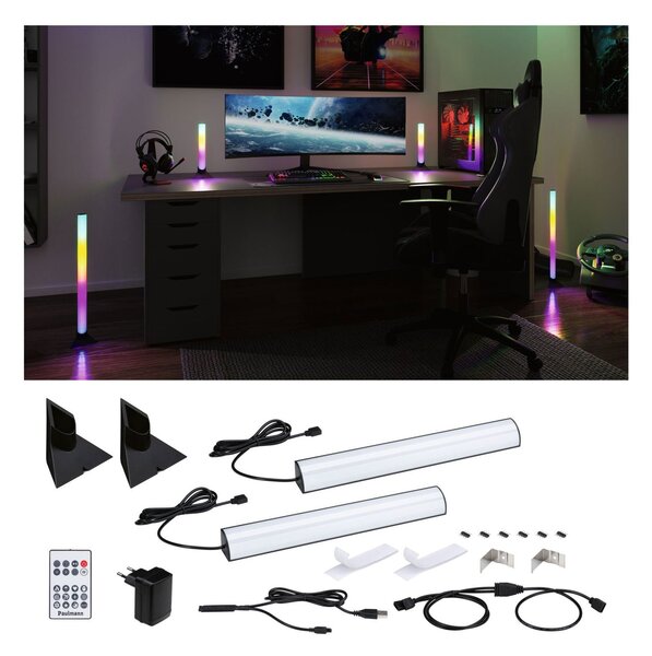 P 5176 EntertainLED set Lightbar Dynamic RGB + stojan (2ks sada) 30 cm - PAULMANN
