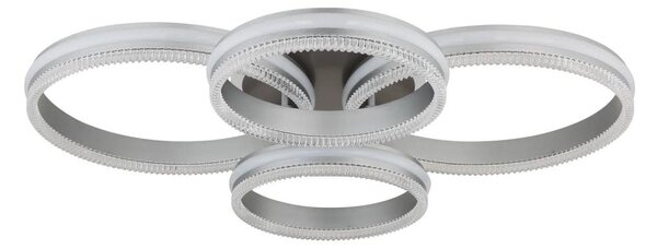 Globo 67377-90 - LED Stm stropní svítidlo FRANCINE LED/90W/230V stříbrná+DO