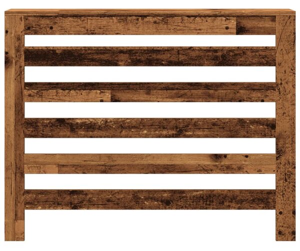 Kryt na radiátor old wood 104 x 20 x 82 cm kompozitní dřevo