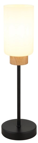 Globo 15977T - Stolní lampa ROWENA 1xE27/60W/230V černá/bílá