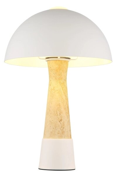 Globo 51070122 - Stolní lampa PAULIN 1xE27ILLU/40W/230V béžová