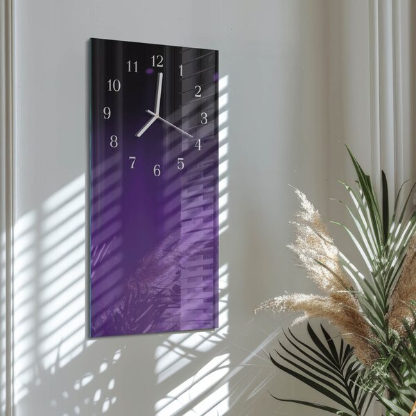 Skleněné hodiny vertikální Vzor zsppb-30x60-00082977