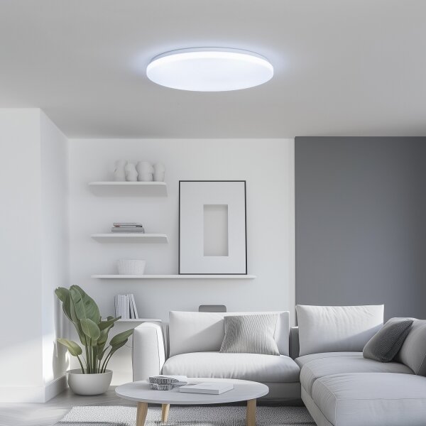 Brilagi - LED Stm. strop. svítidlo SMART LED/36W/230V pr. 48 cm Wi-Fi Tuya + DO