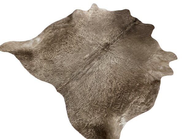 Koberec kusový hovězí kůže 2,6 m2, taupe 054