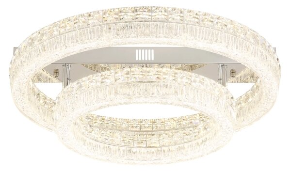 Globo 67387-60D - LED Stmívatelné stropní svítidlo LAUREL LED/60W/230V čirá+DO