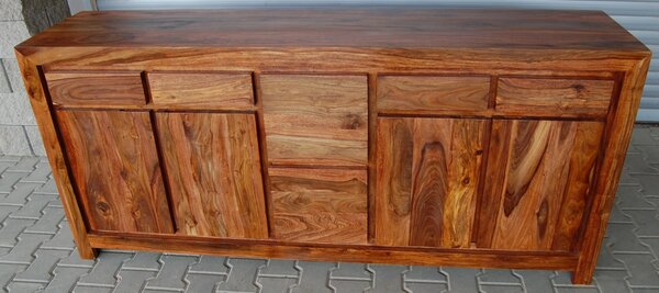 Komoda Tara 200x90x45 z indického masivu palisandr