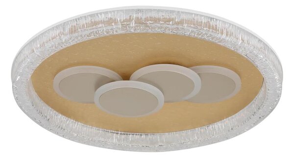 Globo 48476-40R - LED Stropní svítidlo LORAINE LED/40W/230V pr. 49,5 cm zlatá