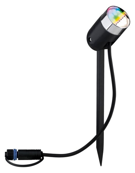 P 5183 Plug & Shine startovací sada Smart Home smik Gateway + LED bodové zahradní světlo Pike základní sada RGBW+ - PAULMANN