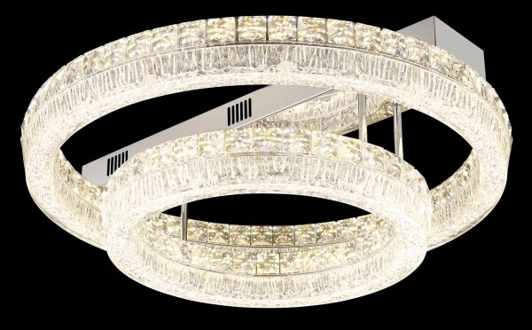 Globo 67387-60D - LED Stmívatelné stropní svítidlo LAUREL LED/60W/230V čirá+DO