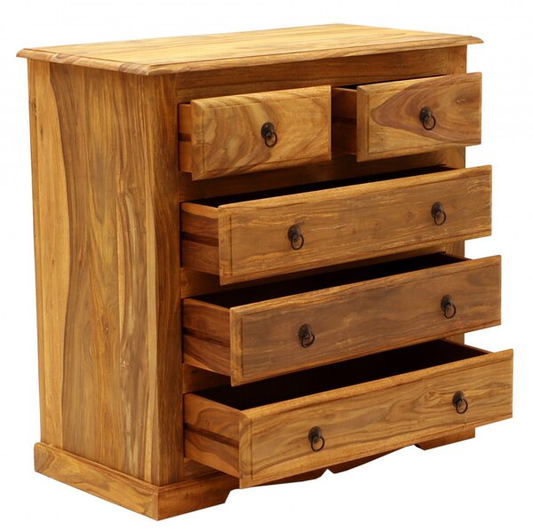 Komoda Jali 90x90x45 z indického masivu palisandr