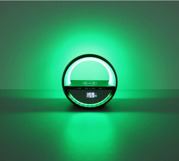 Globo 39907S - LED RGB Dot nab stol lampa s repro SOUNDRA LED/3,5W/5V 1800 mAh