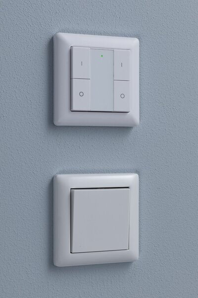 P 5190 Startovací sada Zigbee 3.0 LED žárovka E27 RGBW + Gateway smik + vypínač - PAULMANN