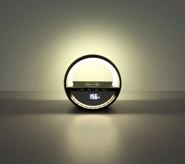 Globo 39907S -LED RGBW Dot nab stol lampa s repro SOUNDRA LED/3,5W/5V 1800 mAh