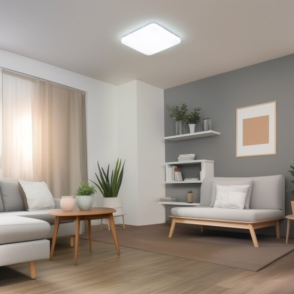 Brilagi - LED Stm. strop. svítidlo SMART LED/36W/230V 53x53 cm Wi-Fi Tuya + DO