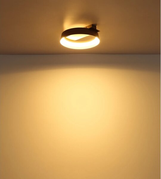 Globo 48048D - LED Stropní svítidlo SYRAKUS LED/12W/230V 3000K 26x25 cm