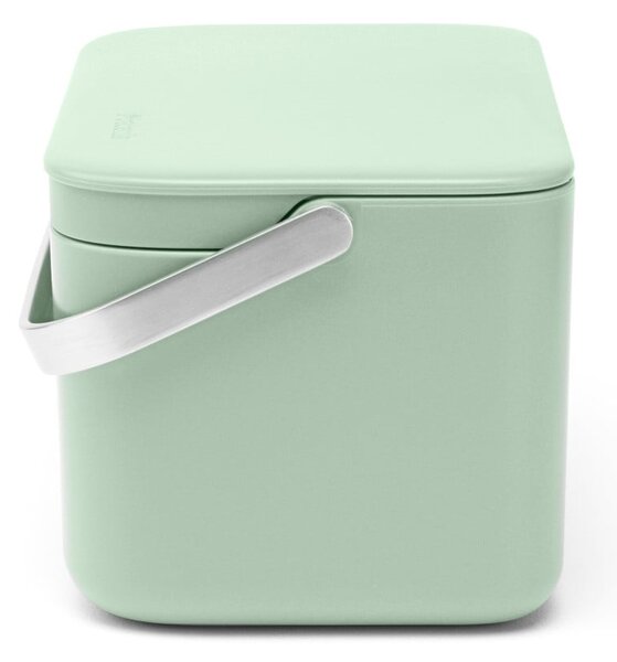 Nádoba na kompostovatelný odpad v mentolové barvě 1,8 l SinkSide – Brabantia