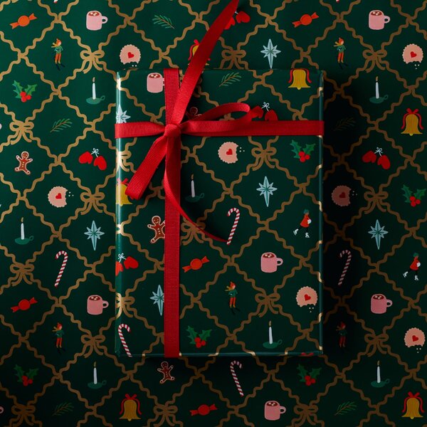 Balicí papír Holiday Argyle 76 × 240 cm