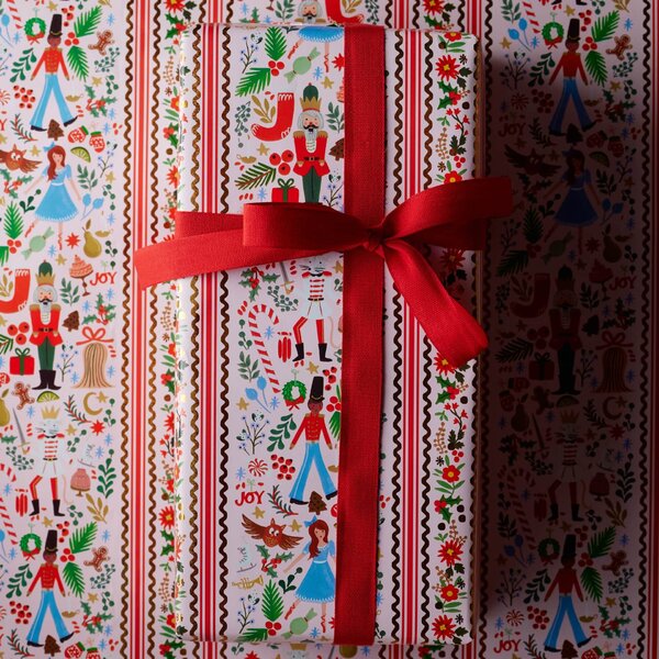 Balicí papír Holly Jolly Nutcracker 76 × 240 cm