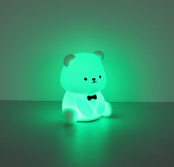 Globo 2870 - LED RGBW Stm nab dět noční sv TEDDY LED/1W/5V 1200 mAh medvěd