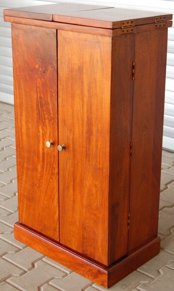 Rozkládací barová skříň 55x110x40 z indického masivu palisandr