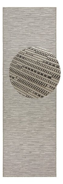 Šedý běhoun BT Carpet Nature, 80 x 150 cm
