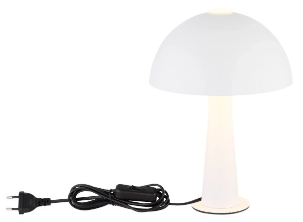 Globo 50670107 - Stolní lampa JULIA 1xE14/25W/230V bílá