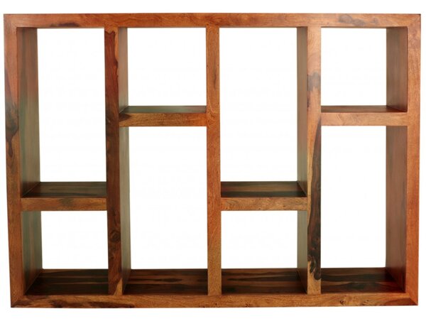 Knihovna Tara 130x180x35 z indického masivu palisandr