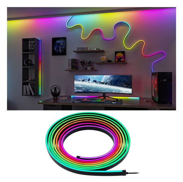 P 79557 EntertainLED LED hadice Black Neon 5m 12W 96 LEDs/m RGB+ 24VA - PAULMANN