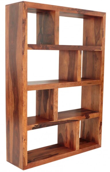 Knihovna Tara 130x180x35 z indického masivu palisandr