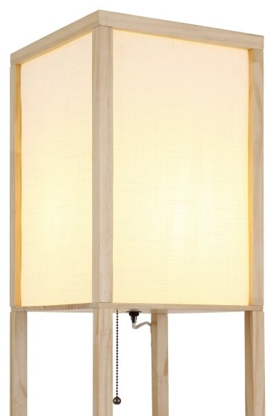 Globo 58611 - Stojací lampa TABITHA 1xE27/60W/230V béžová